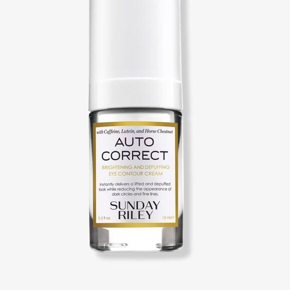 Sunday Riley -Auto Correct Brightening + Depuffing Eye Cream for Dark Circles - Picture 1 of 1